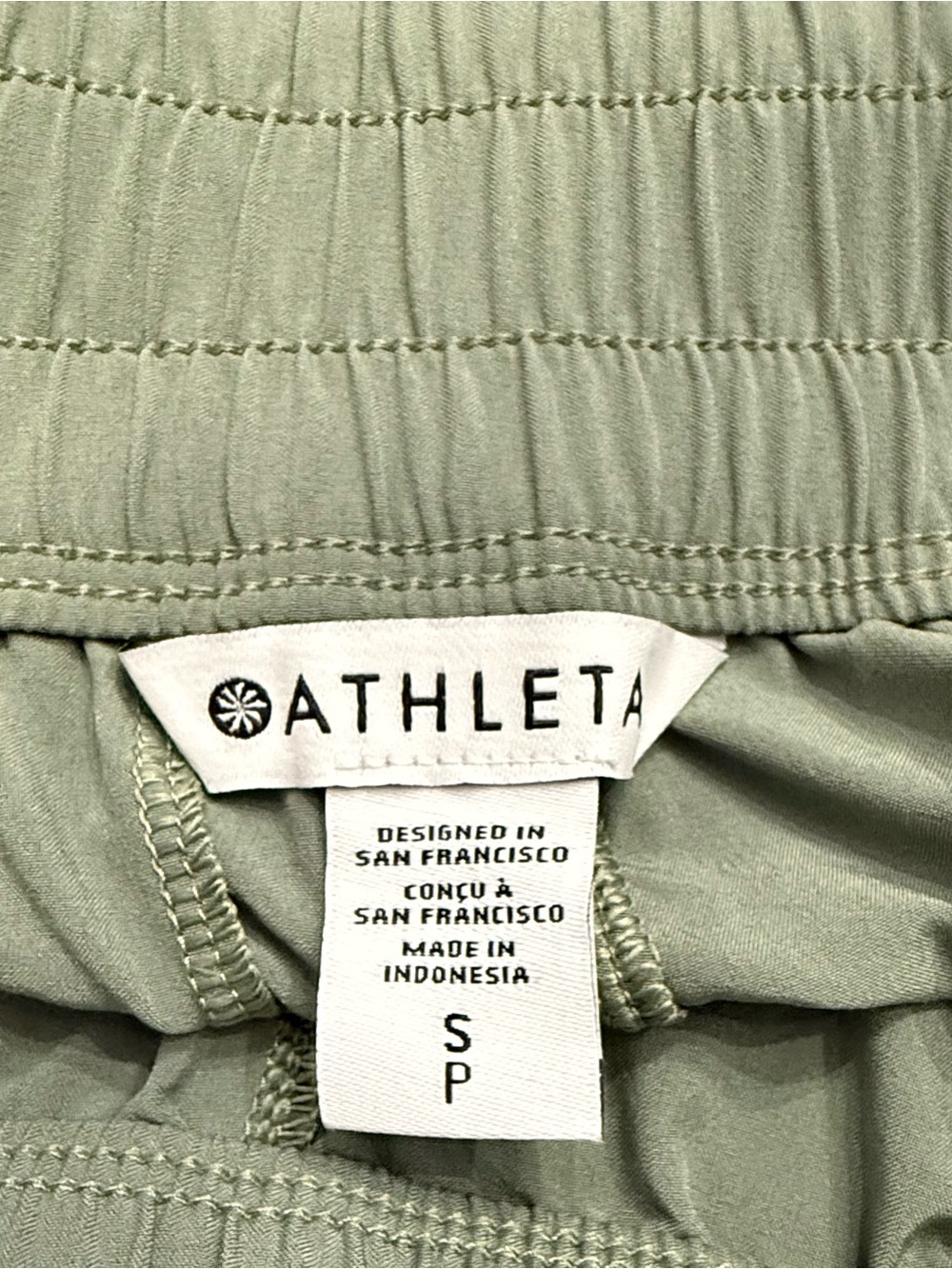 Athleta Wayfind Short Women's Athletic Shorts in Sage Green - Picture 9 of 9
